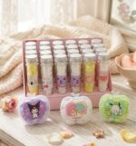 Portable paper soap sheets in cute mini packaging for travel and daily hygiene.