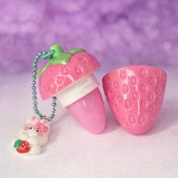 Strawberry Lip Balm by Super9shop for soft and hydrated lips